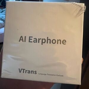 AI Earphone - White NWT